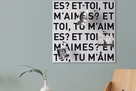ET TOI? Magnetic Board 50 CM, dESIGNoBJECT- D40Studio