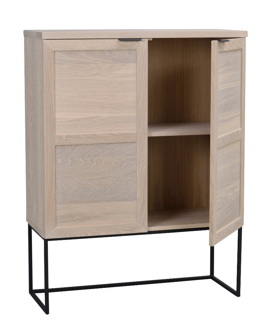 EVERETT Oak Cabinet 125CM