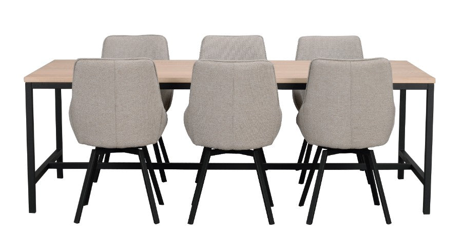 EVERETT Solid Oak Table 220CM/320CM
