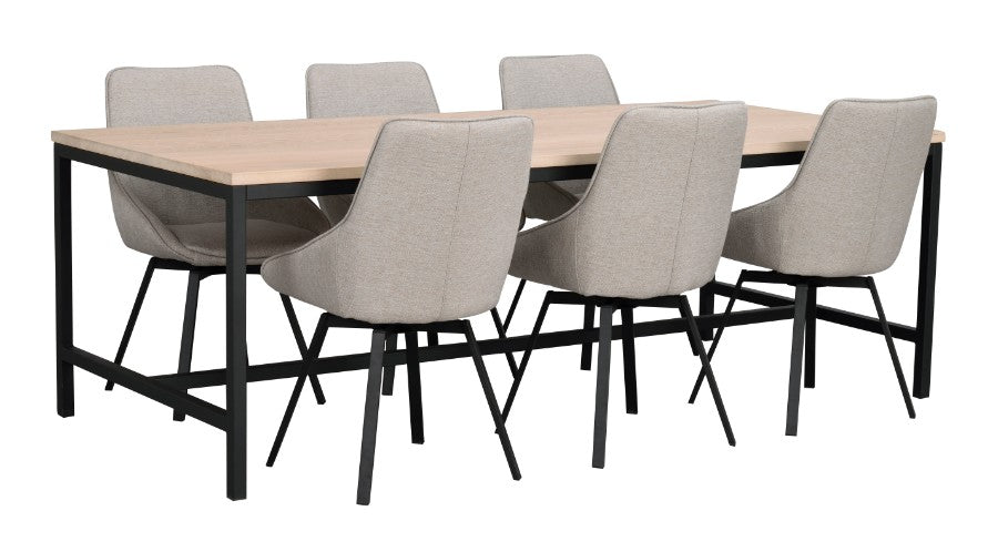 EVERETT Massiver Eichentisch 180CM/280CM