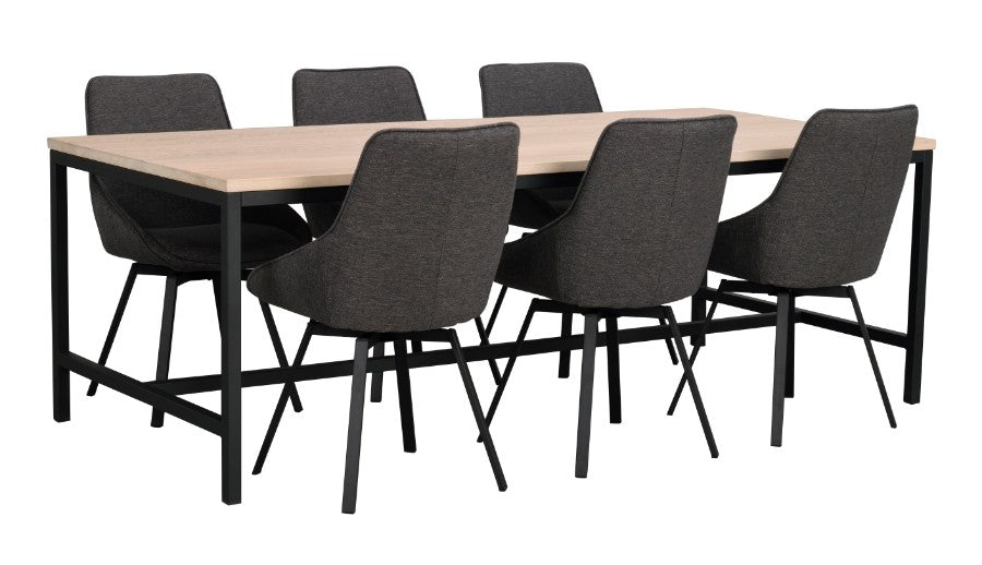 EVERETT Solid Oak Table 220CM/320CM