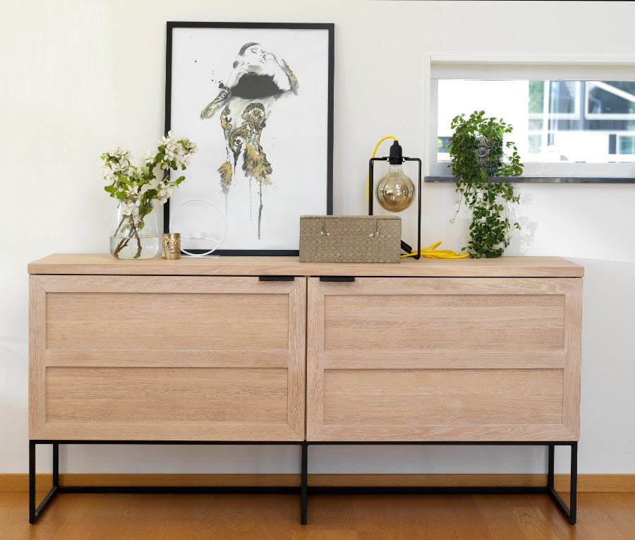 Rowico EVERETT Oak Sideboard 160CM