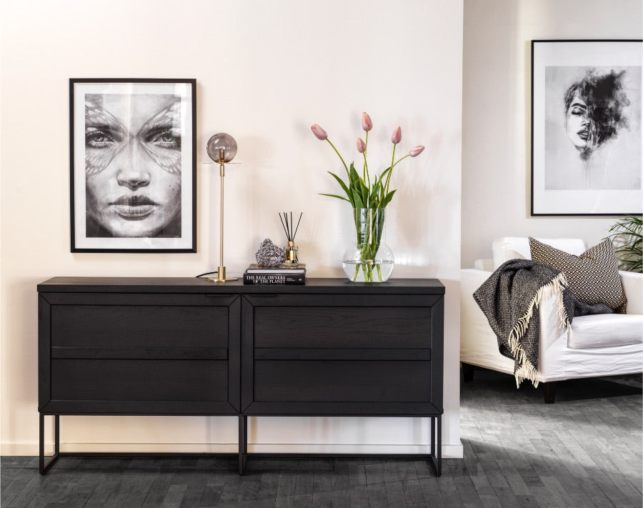 Rowico EVERETT Oak Sideboard 160CM