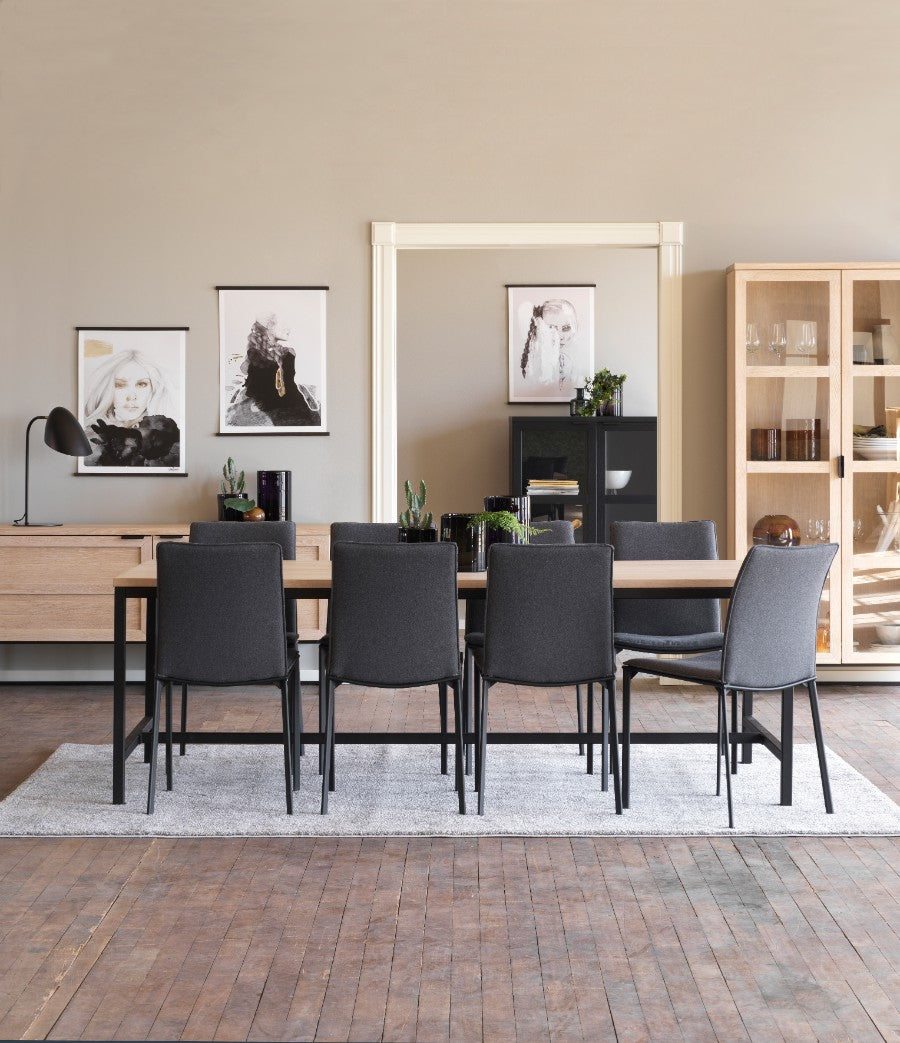 Rowico EVERETT HIGH Glass Cabinet