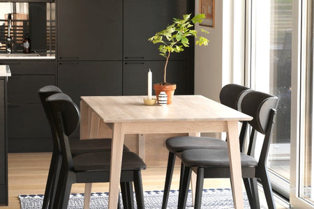 FILIPPA Drop Leaf Table 80CM & 120CM, ROWICO- D40Studio