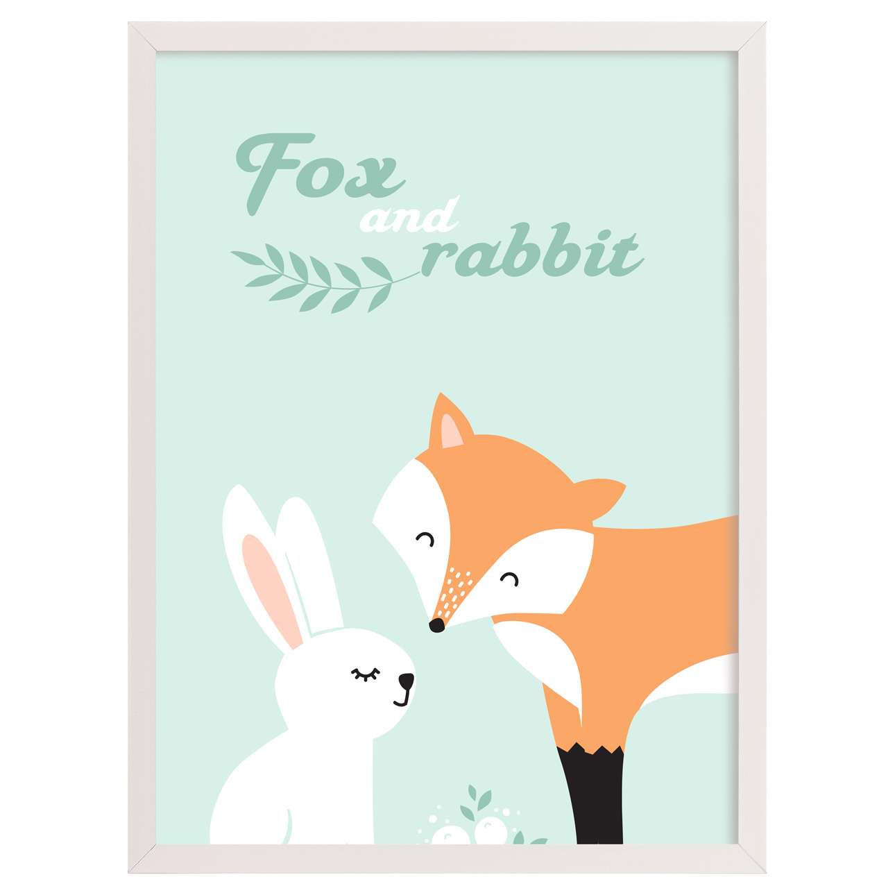 FUCHS &amp; KANINCHEN Forest Friends 30x40cm