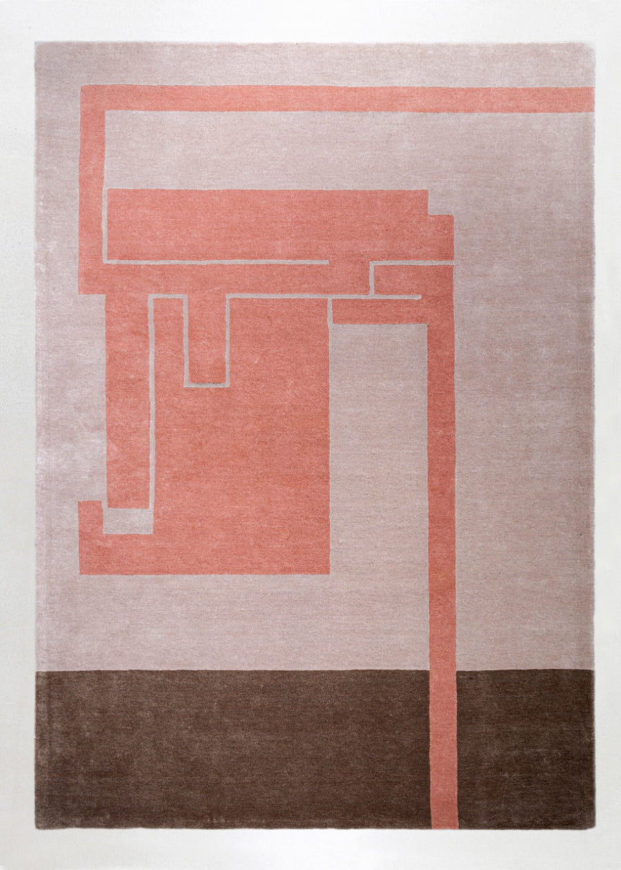 STRUCTURES Fragment 3 by OEO Studio Rug