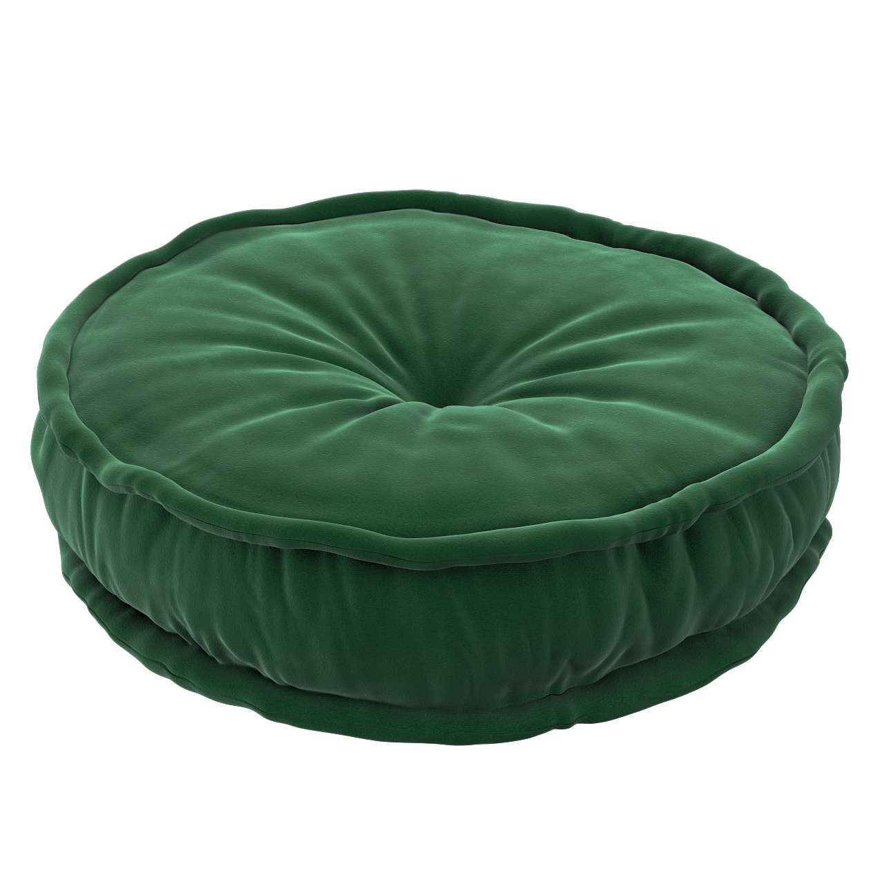 Französischer Hocker 50x13cm - Posh Velvet - waldgrün
