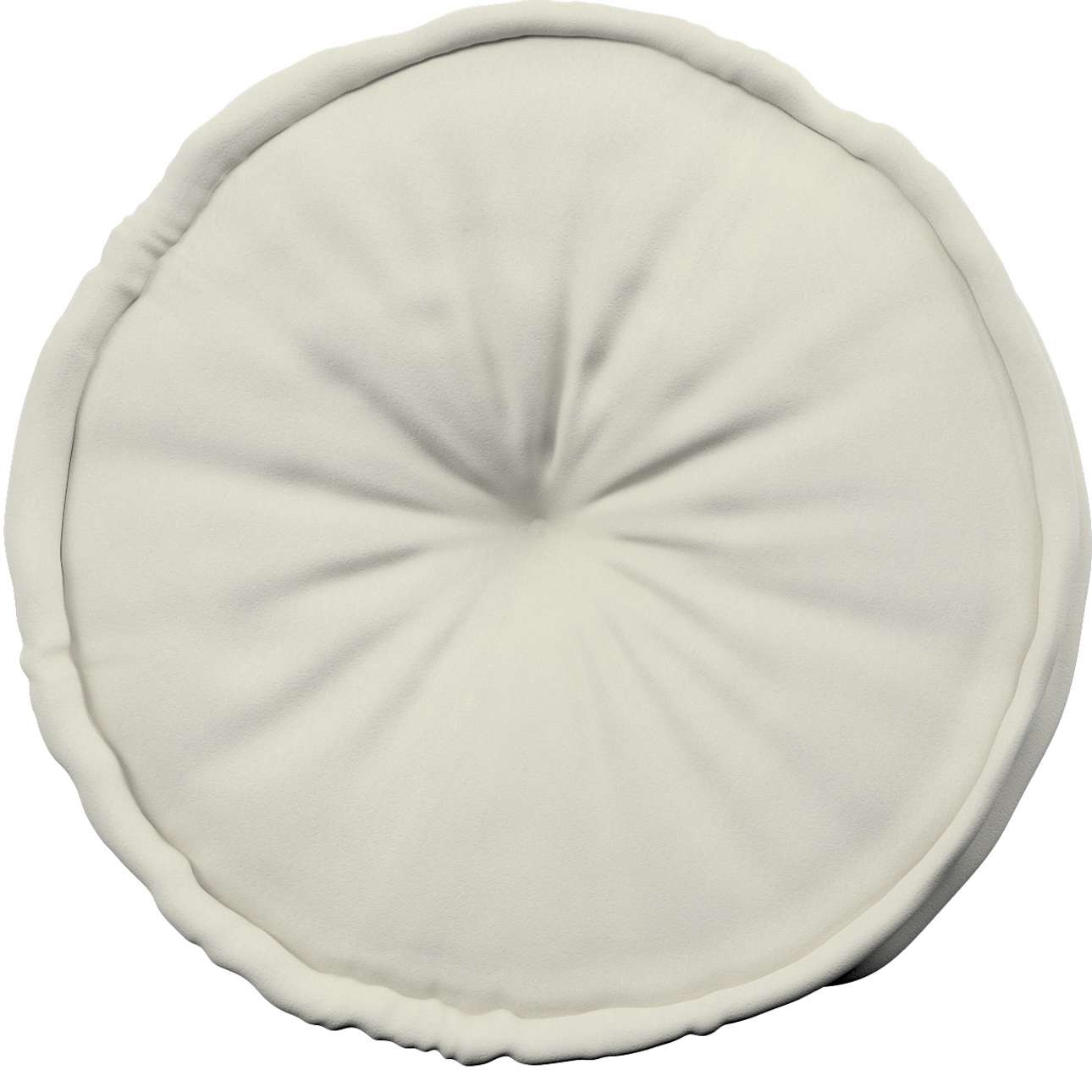 French Pouf - Creamy White