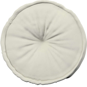 French Pouf - Creamy White