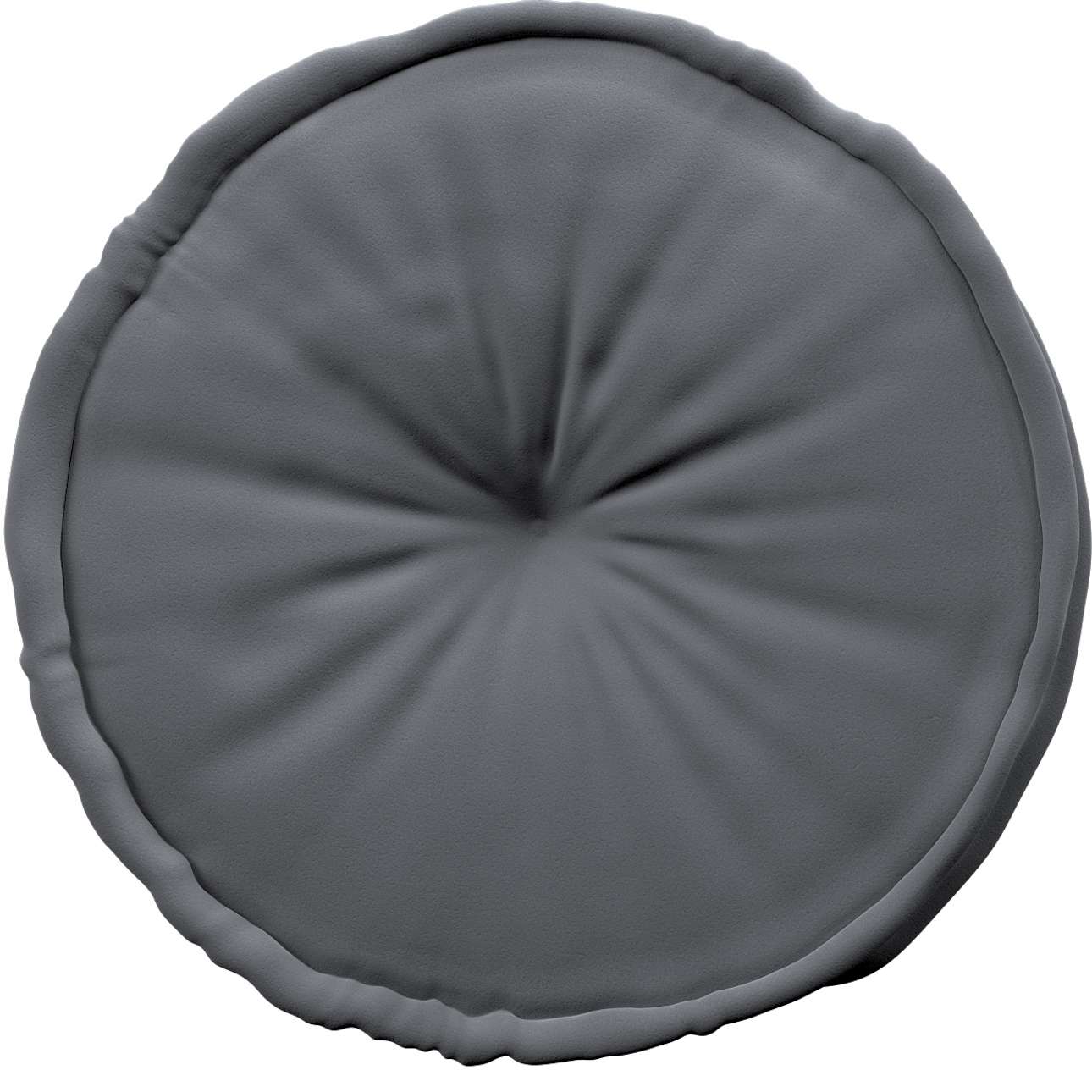 French Pouf - Graphite Grey