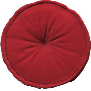 French Pouf - Cherry Red