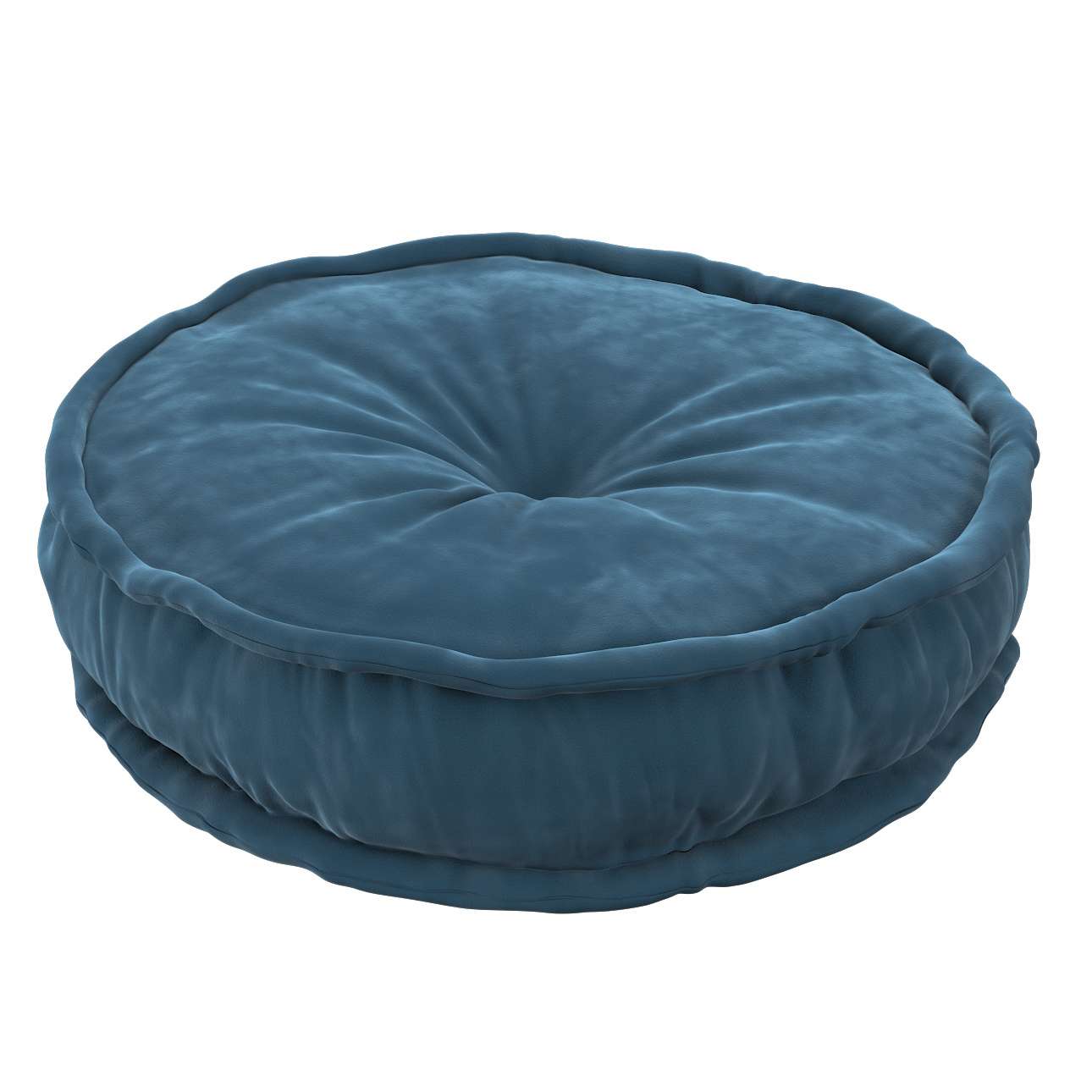 French Pouf - Dark Blue