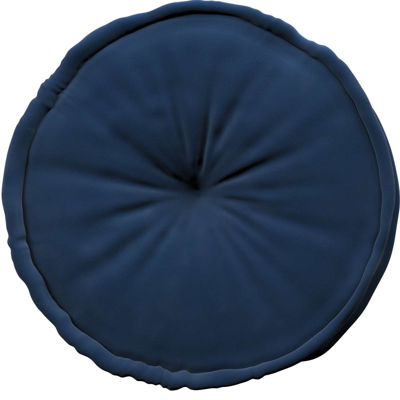 Französischer Hocker 50x13cm - Posh Velvet - marineblau