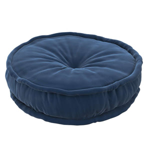 French Pouf - Navy Blue