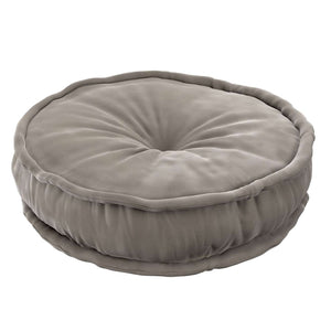 French Pouf - Grey/Beige