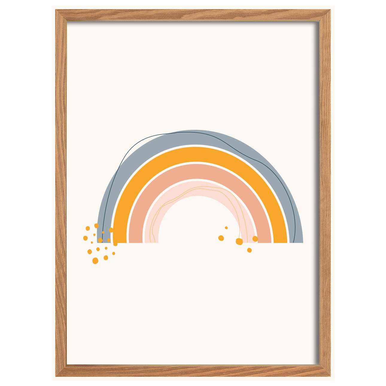 Glücklicher Regenbogen