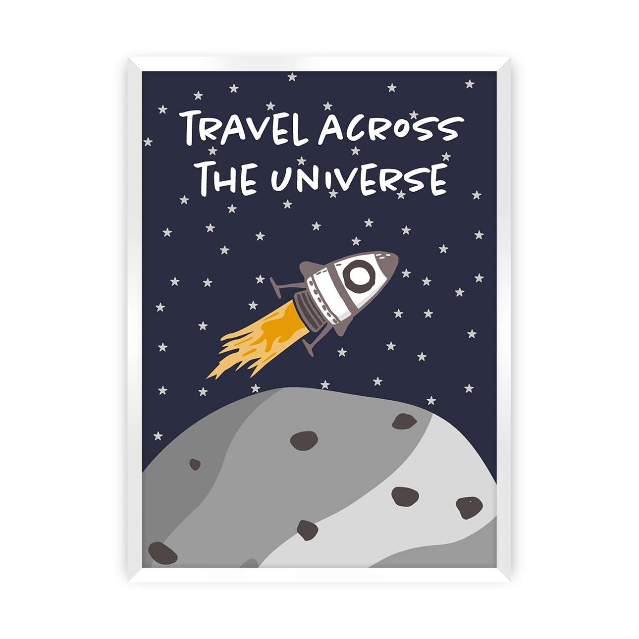 Glückliches Faultier-Universum-Bild