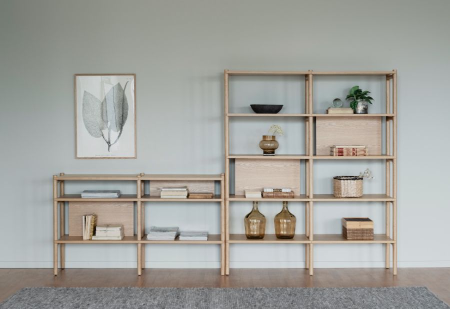 HOLTON Eiche Bücherregal 140 CM - Outlet