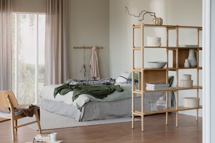 HOLTON Eiche Bücherregal 140 CM - Outlet