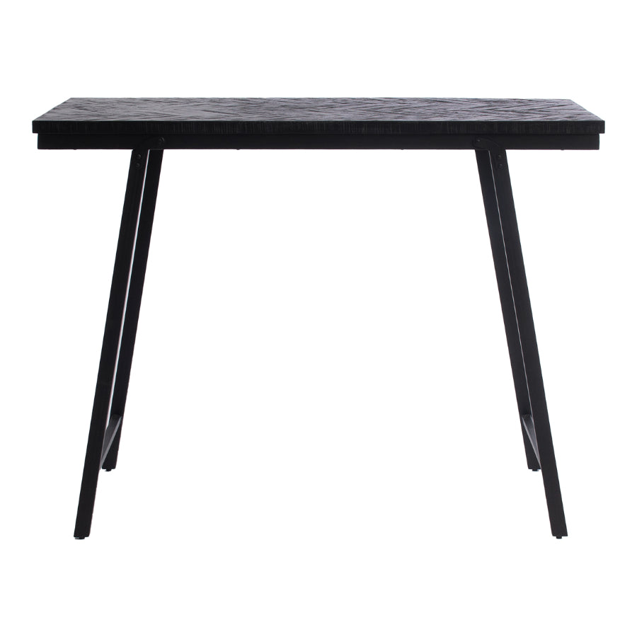 HERRINGBONE Bartisch - Schwarz 140 CM