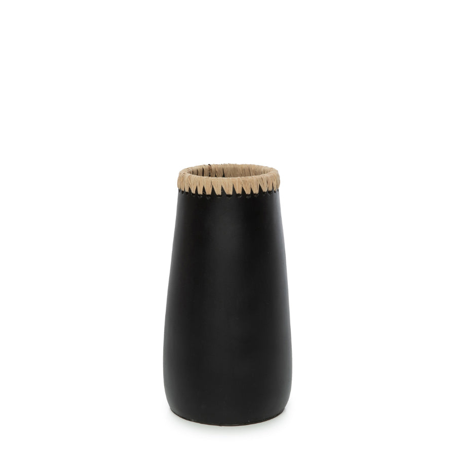 SNEAKY-Vase - Schwarz