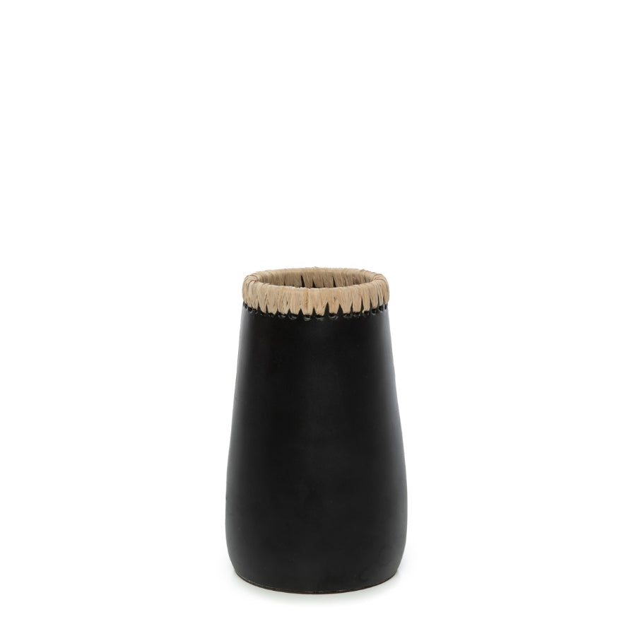 SNEAKY-Vase - Schwarz