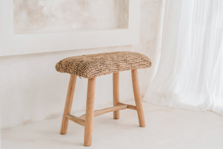 RAFFIA Bench 60CM