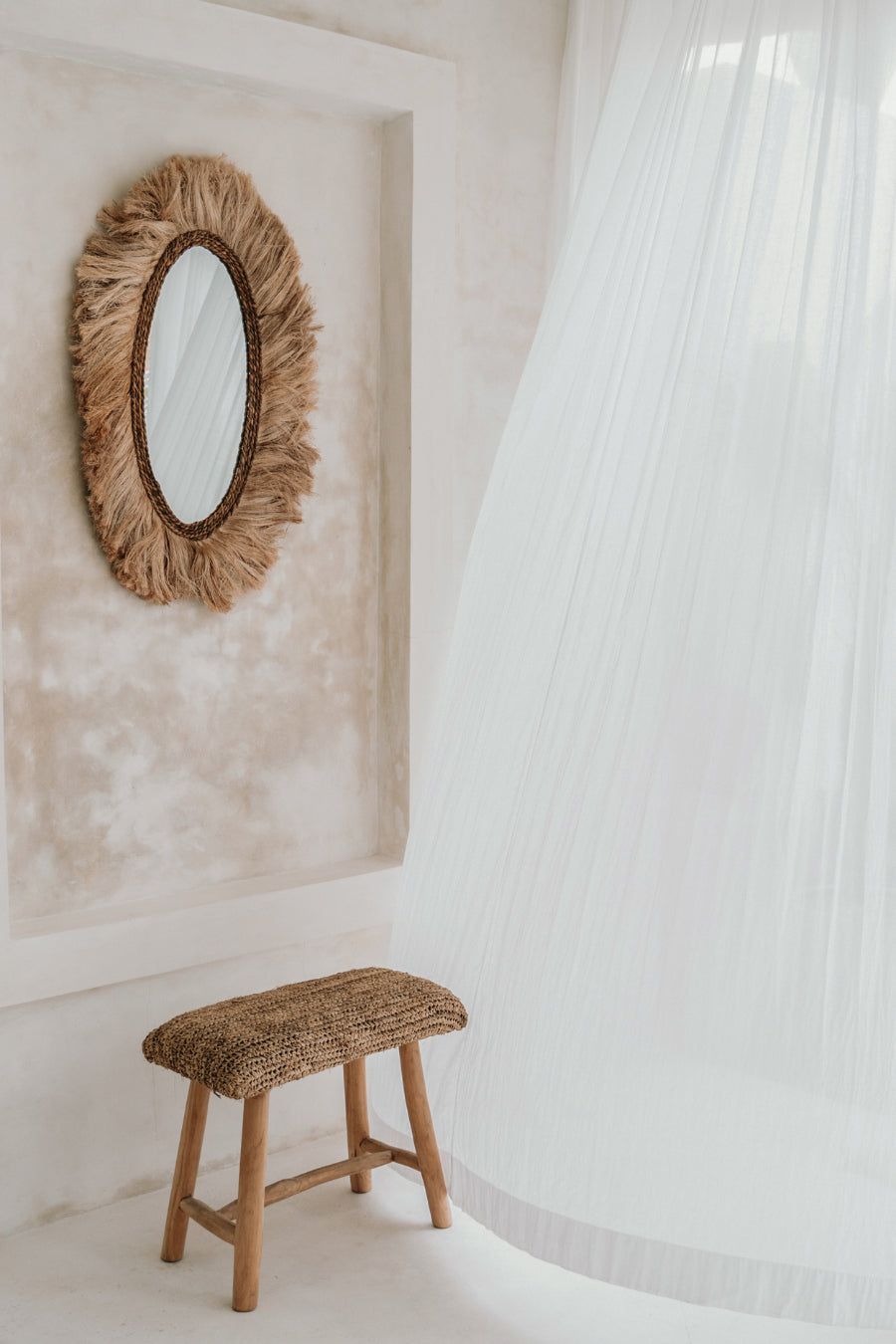 RAFFIA Bench 60CM