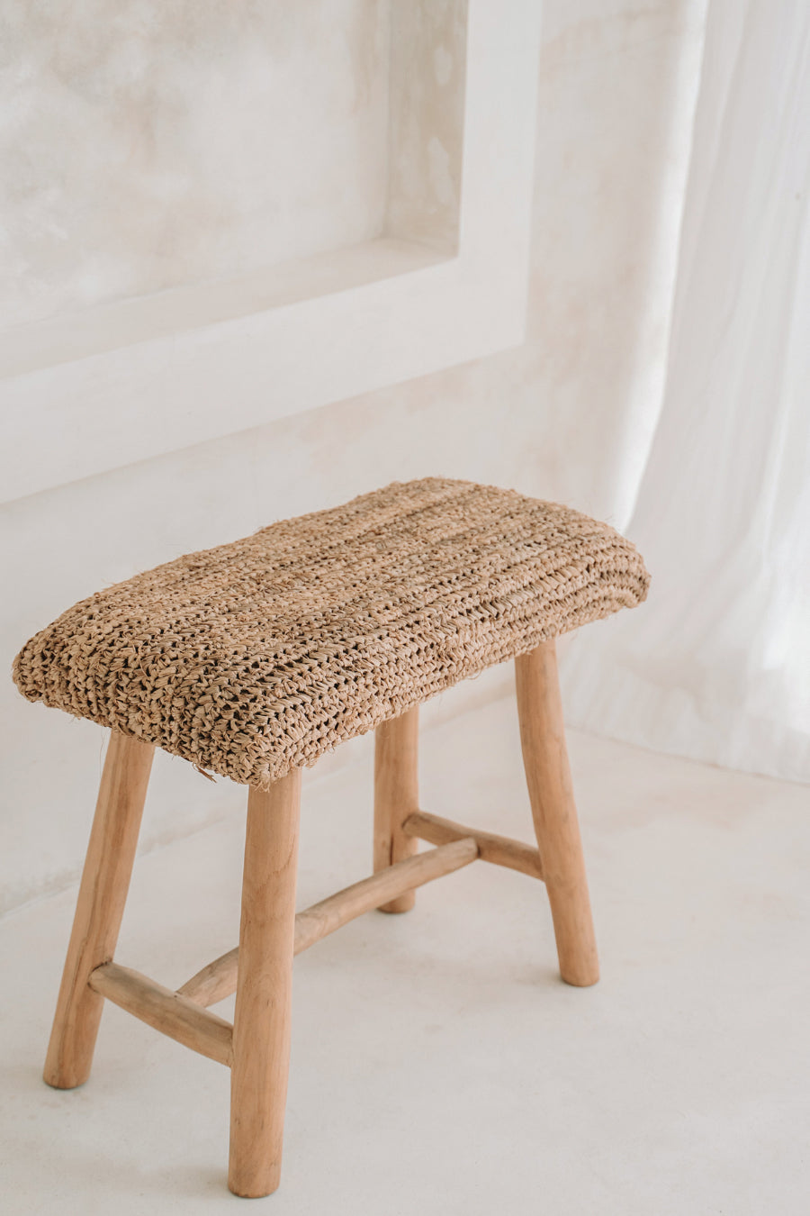 RAFFIA Bench 60CM