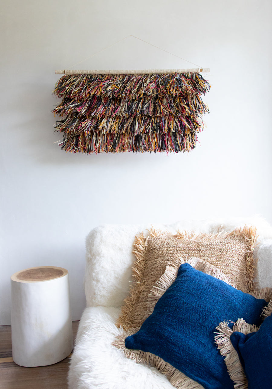 TRIBE Hocker - Naturweiß