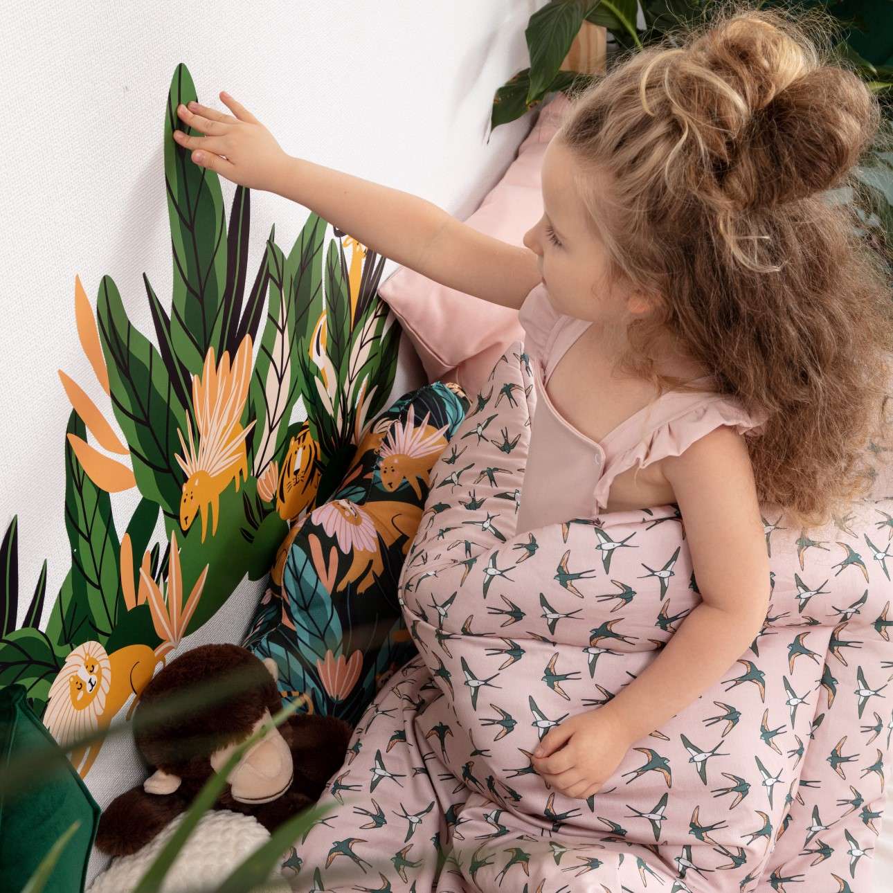Jungle Life Aufkleber-Set - 120 x 70 cm