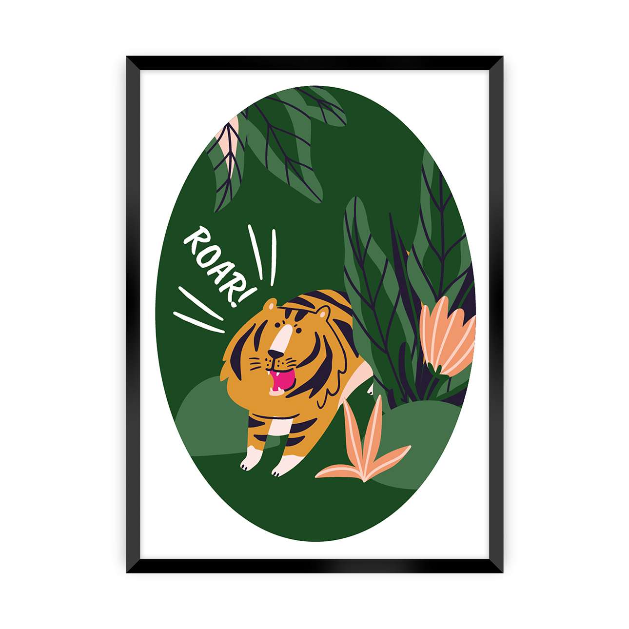 Jungle Life tiger picture