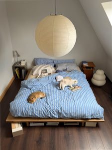JAPAN Bed oak — Scandinavian bed by Karup Design
