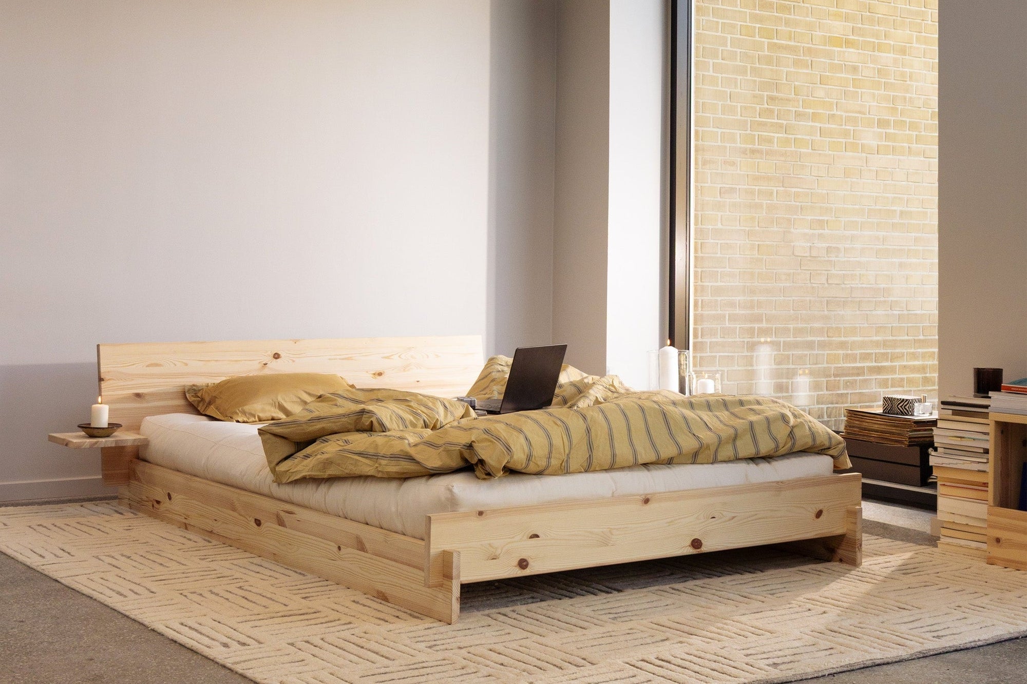 LATCH Bed — Scandinavian bed by Karup Design