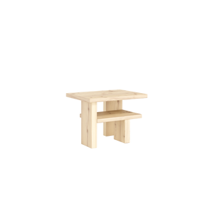JAPAN Side table in Raw Pine — Karup Design