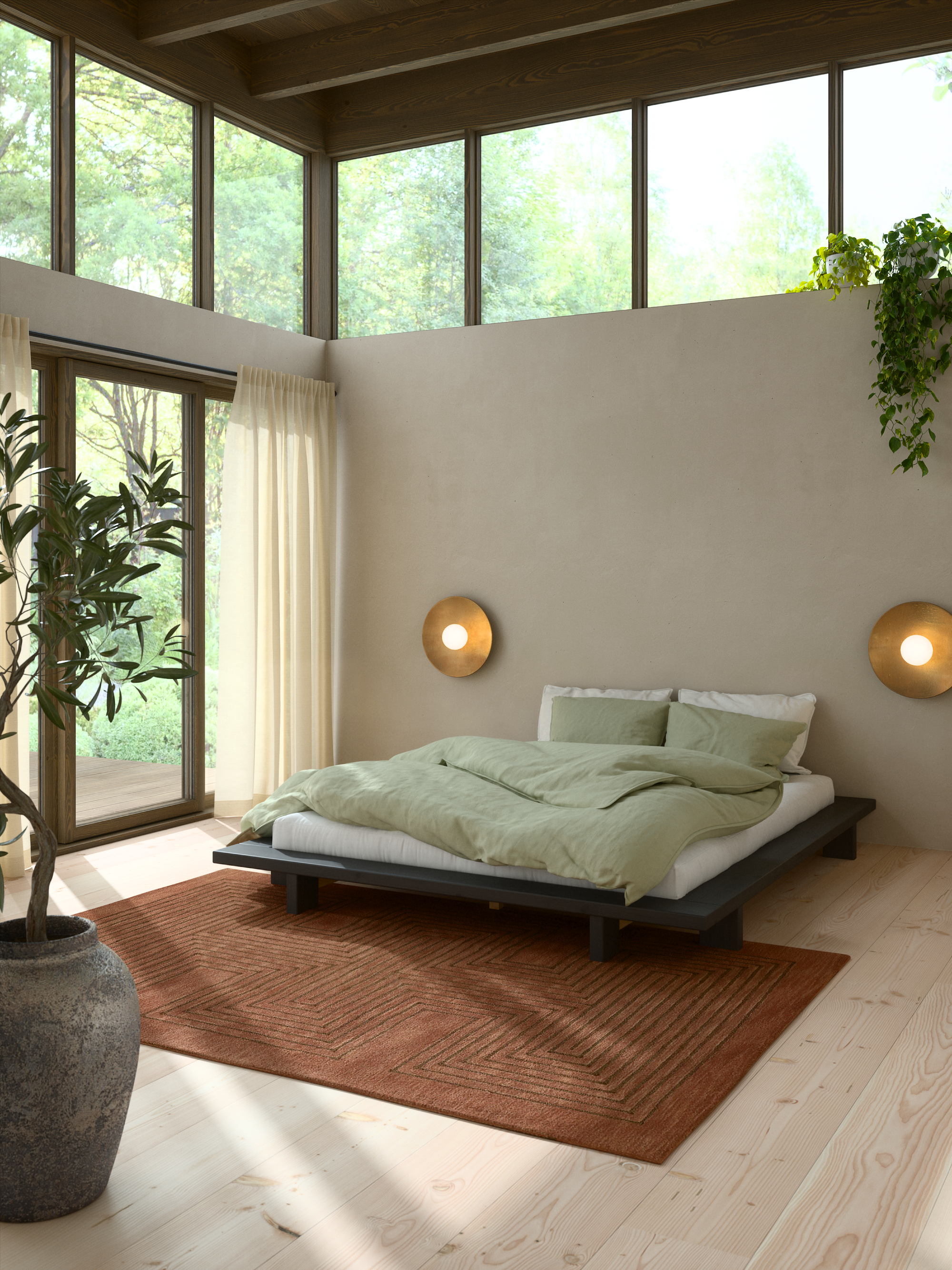 JAPAN Bed — Scandinavian bed by Karup Design