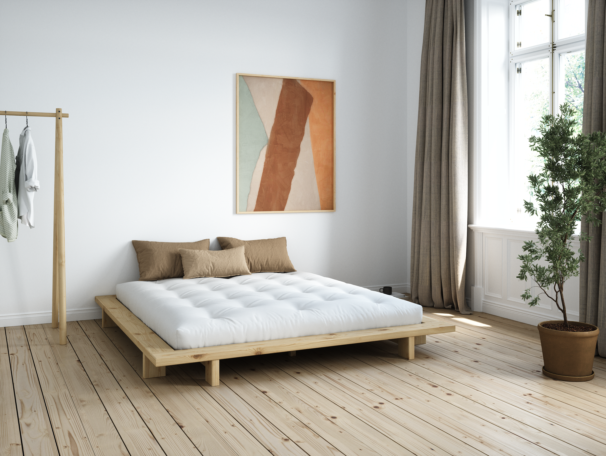 JAPAN Bed — Scandinavian bed by Karup Design