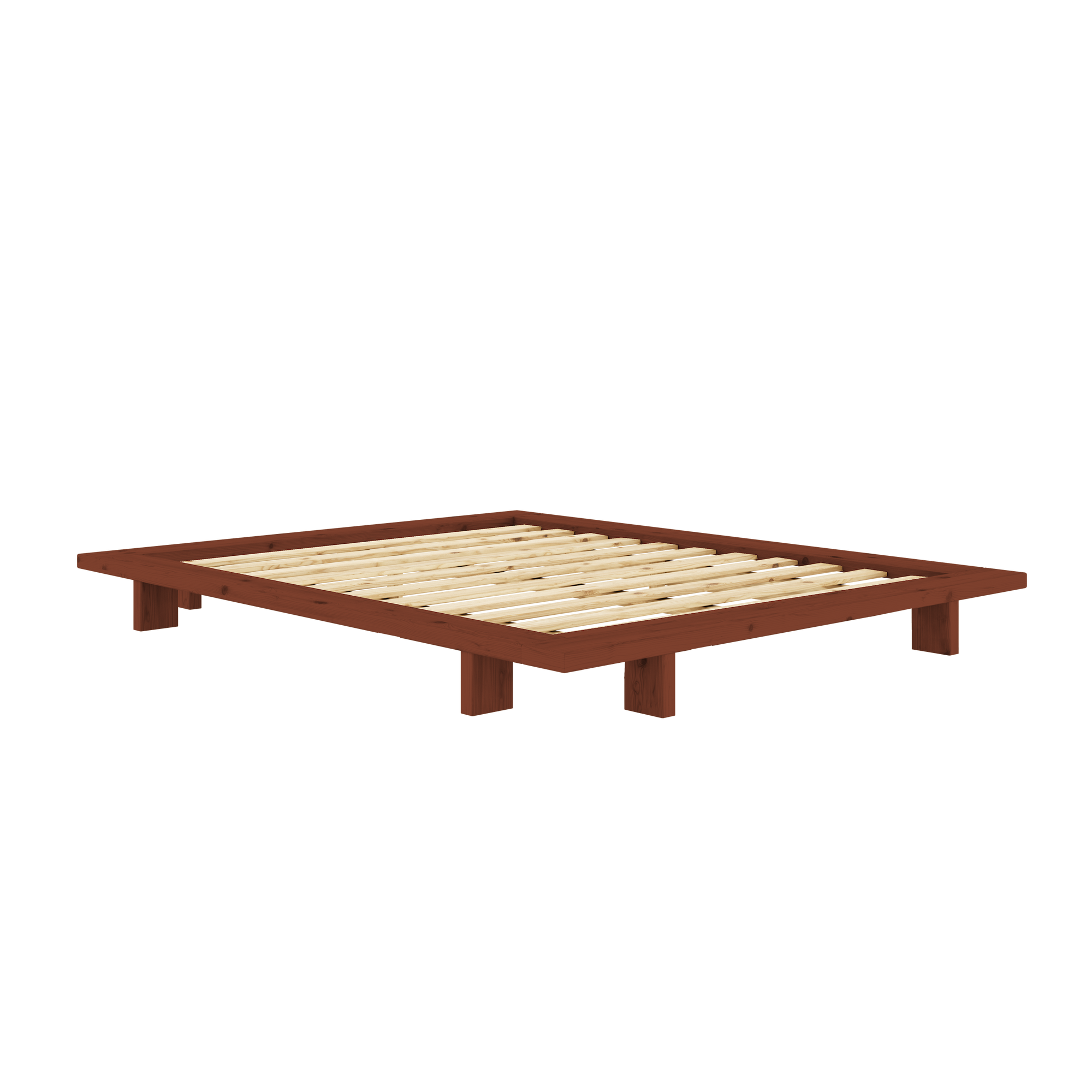 JAPAN Bed in Terra Red — Karup Design