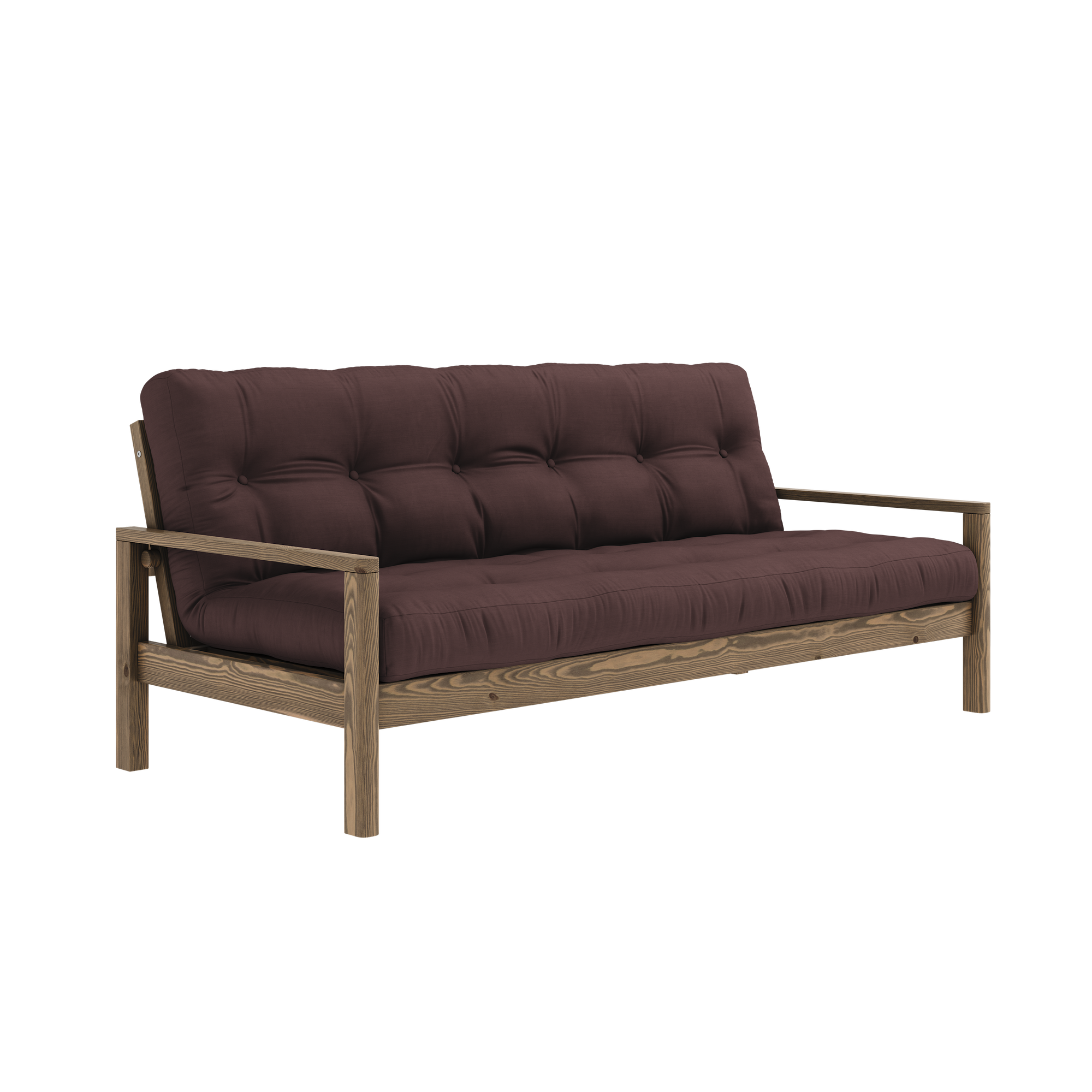 KNOB Sofa bed in Carob Brown — Karup Design