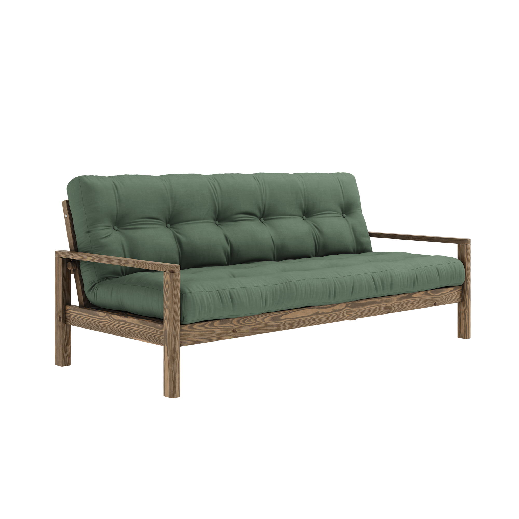 KNOB Sofa bed in Carob Brown — Karup Design