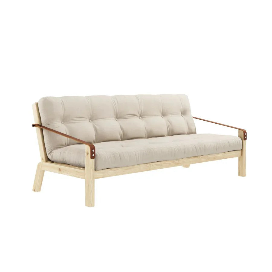 POETRY Sofa Bed Beige OUTLET