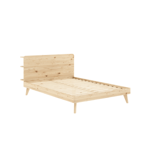 RETREAT Bed in Clear Lacquered Pine — Karup Design
