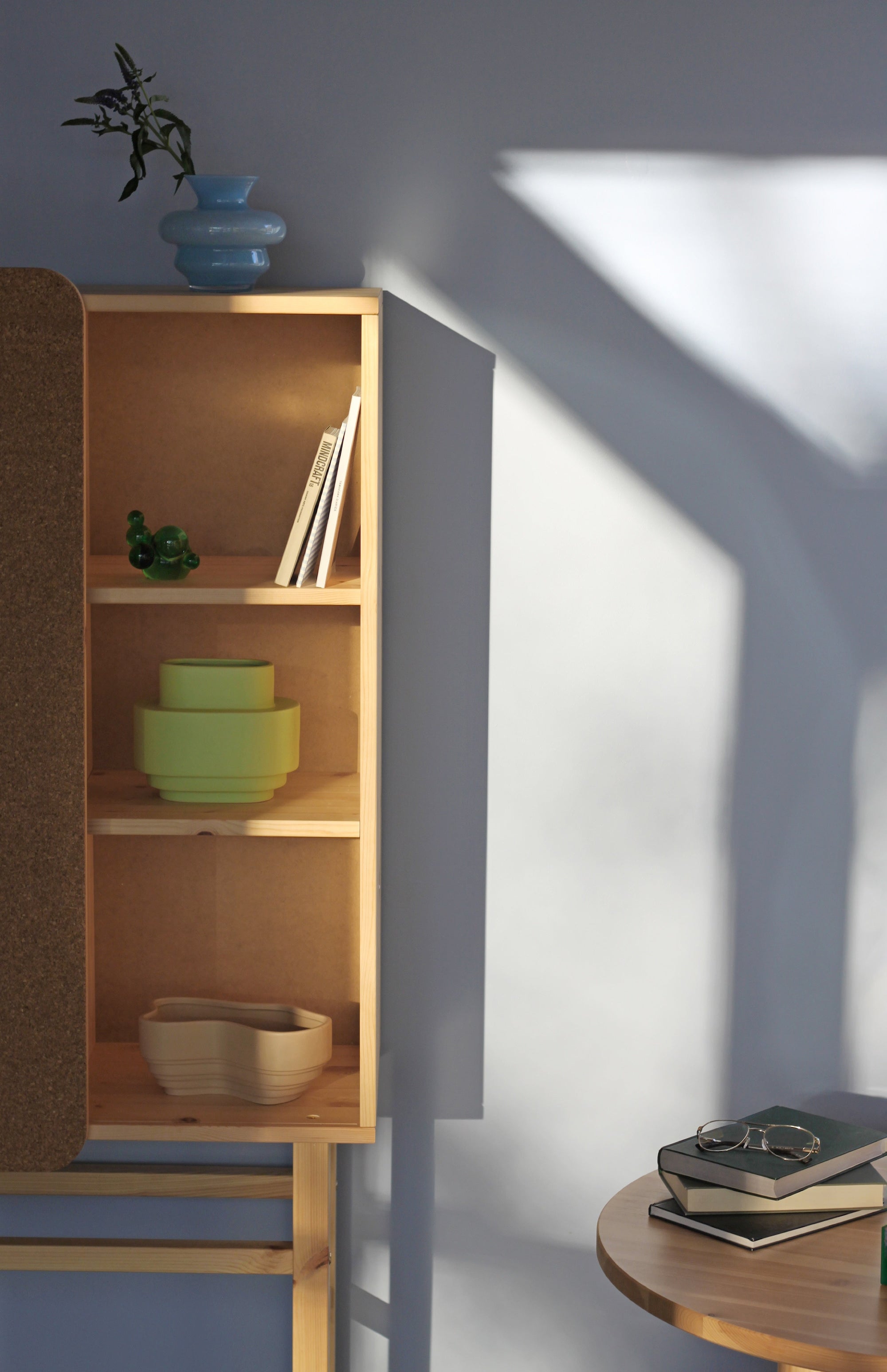 SLIDE Cabinet w. pinboard — Scandinavian storage by Karup Design