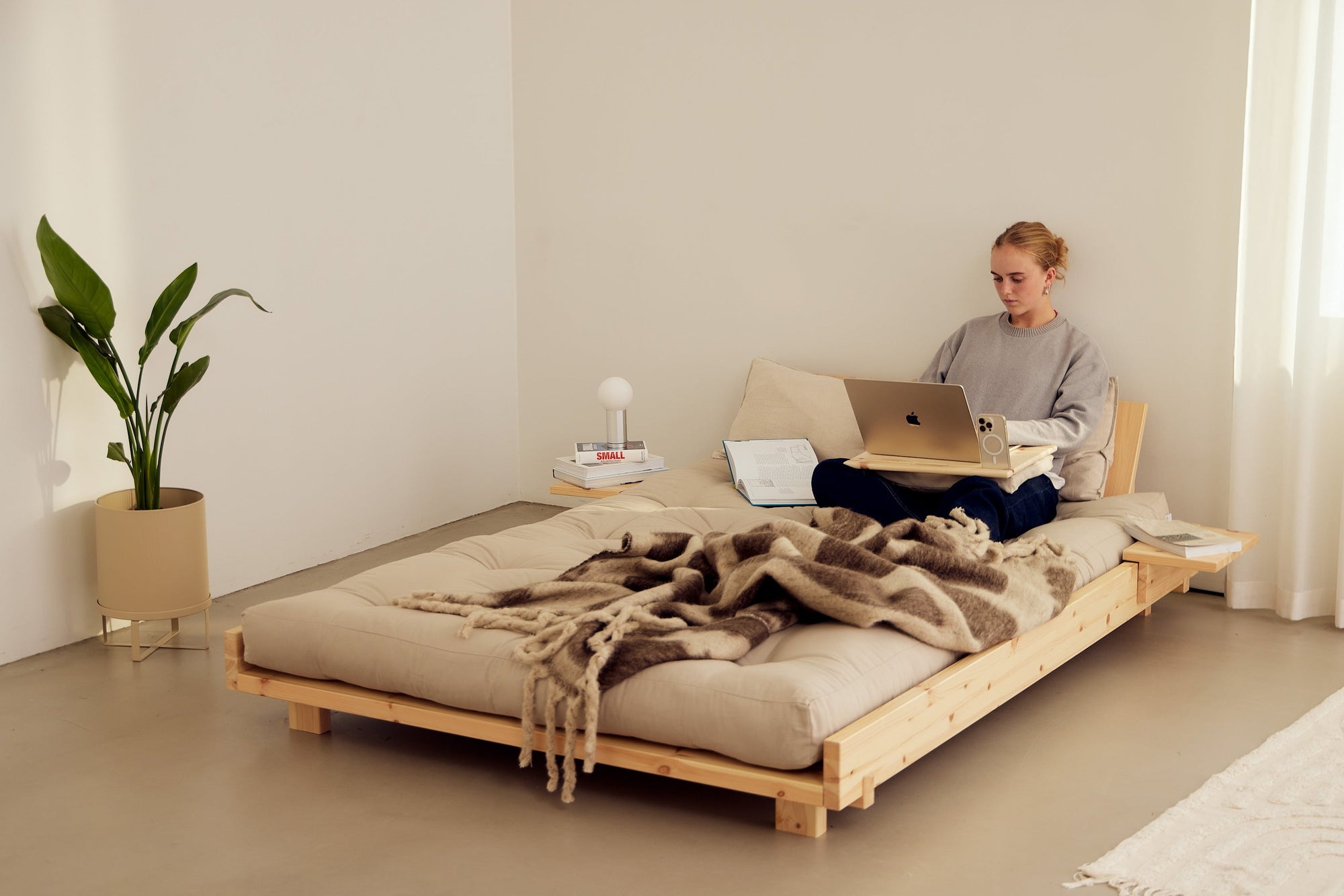 SOCIAL Bed — Scandinavian bed by Karup Design
