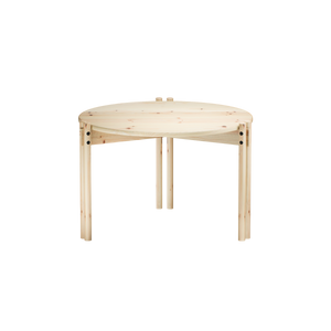STICKS Table high in Clear Lacquered Pine — Karup Design