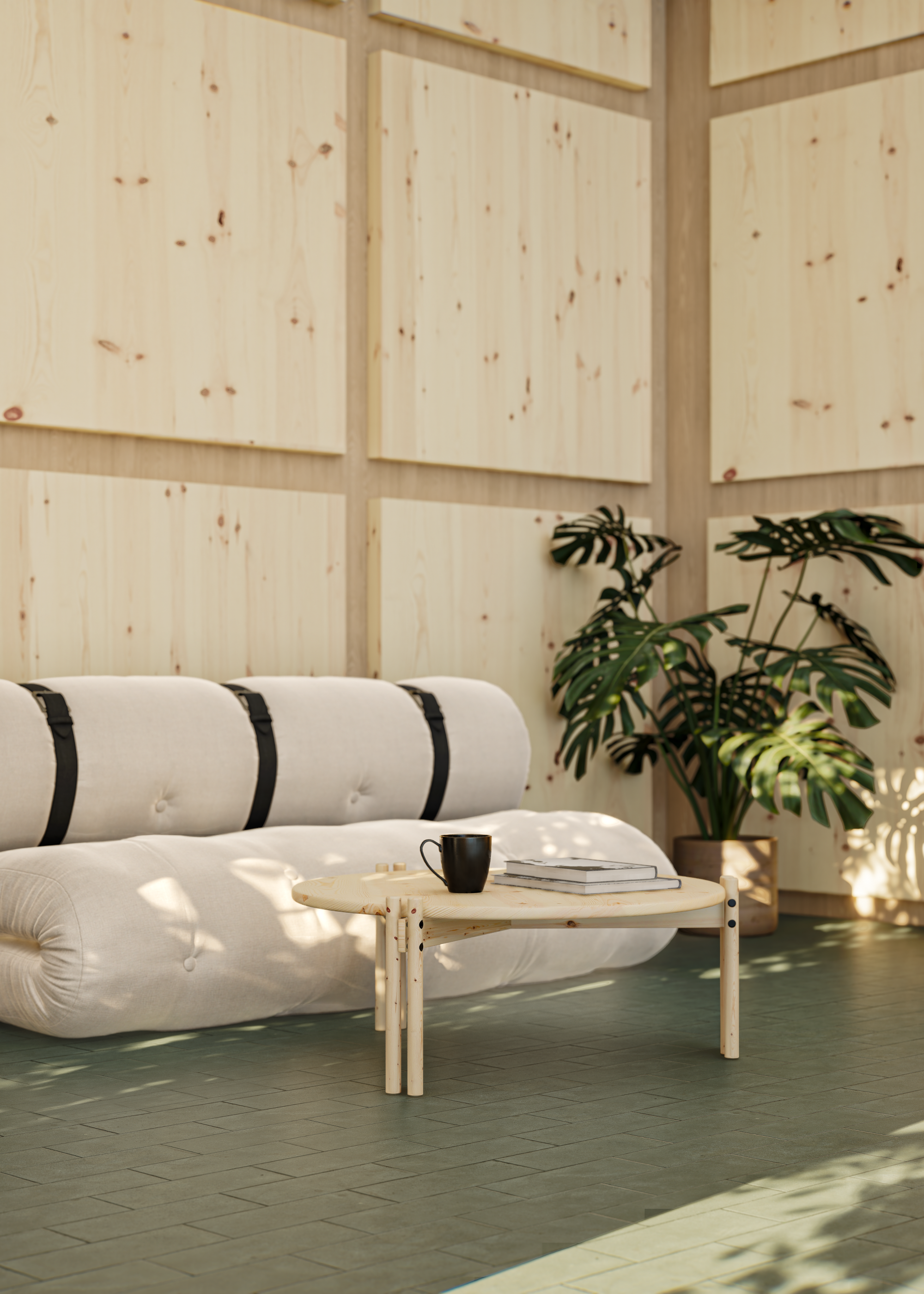 STICKS Table low — Scandinavian piece by Karup Design