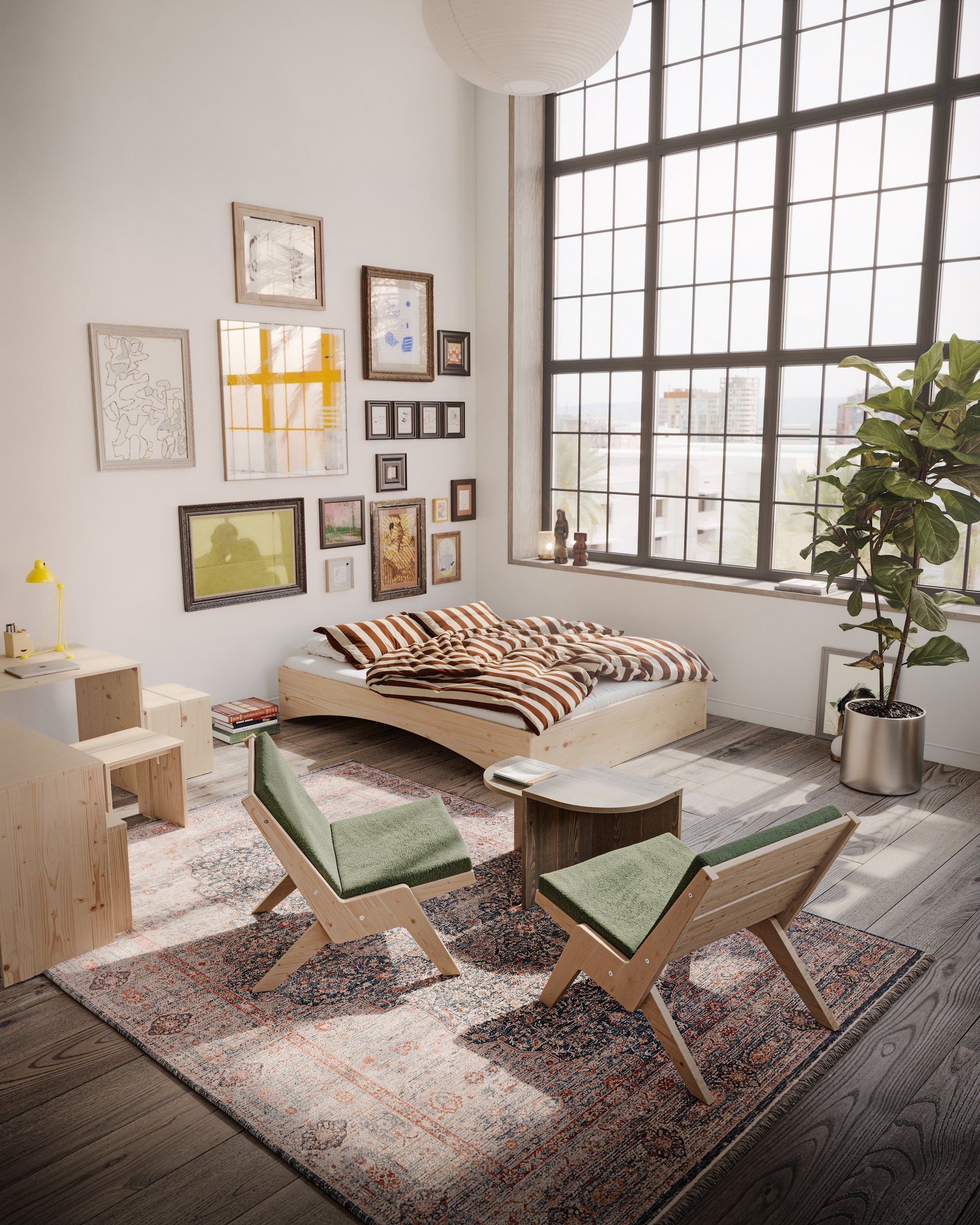 SWAY Lounge chair — Scandinavian seat by Karup Design