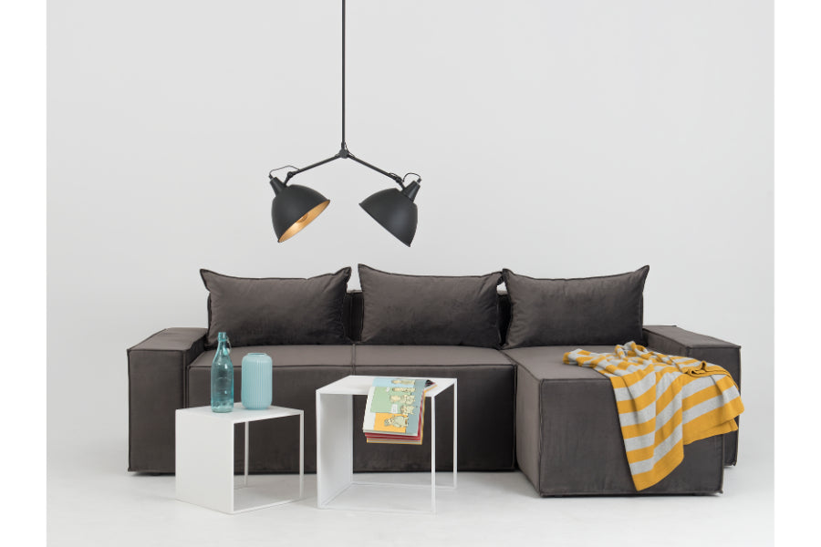 COBEN Zwei-Kopf-Lampe