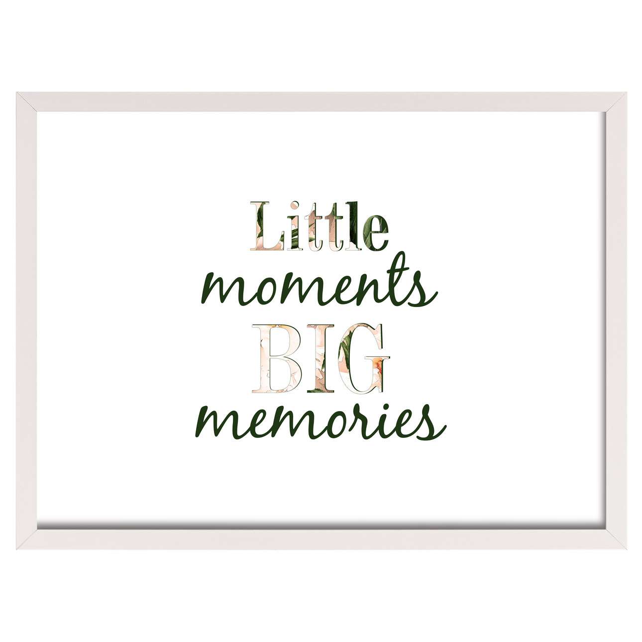 Kleine Momente Bild 30x40cm